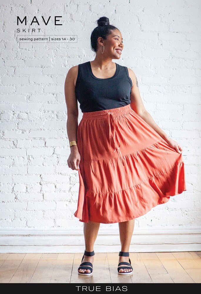 Mave 14 - 30 Skirt Pattern - Everything Fabric