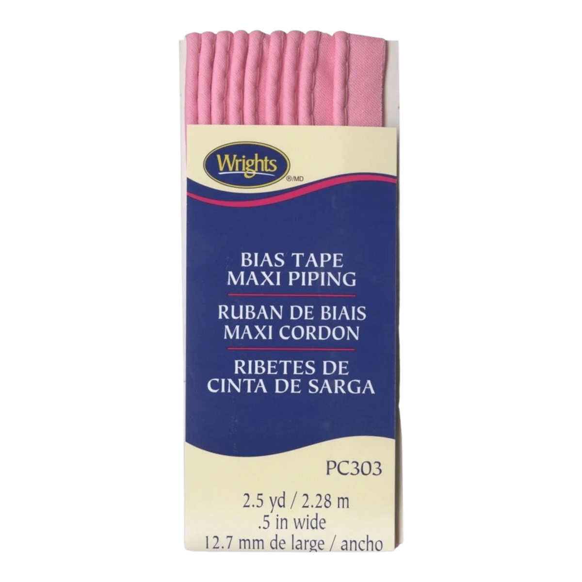 Maxi Corded Piping - Pink