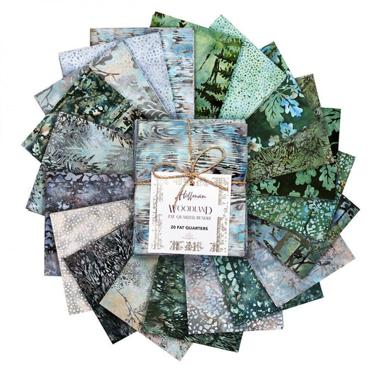 McKenna Ryan Woodland, Lush Forest 20pcs - Everything Fabric
