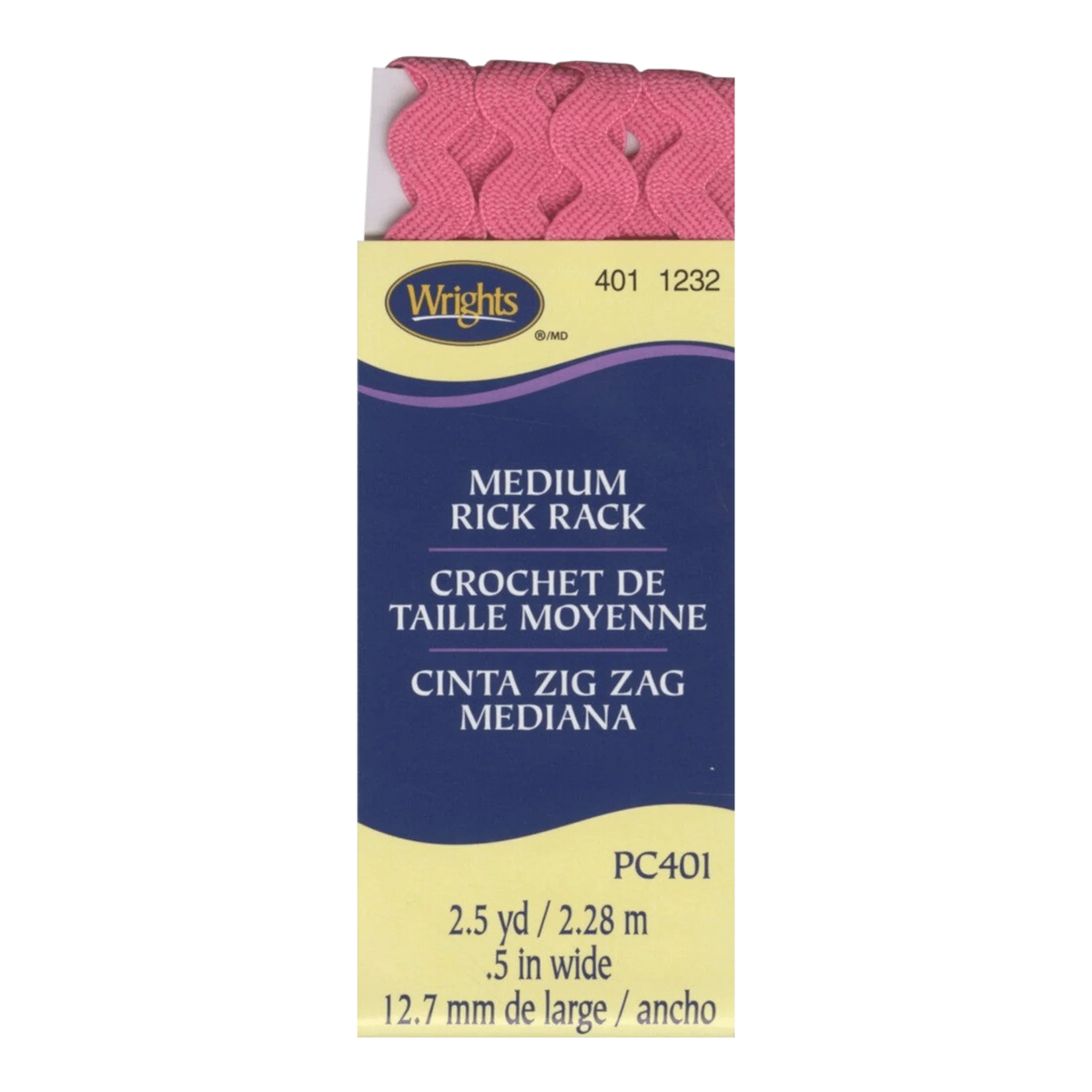 Medium Rick Rack - Berry Sorbet
