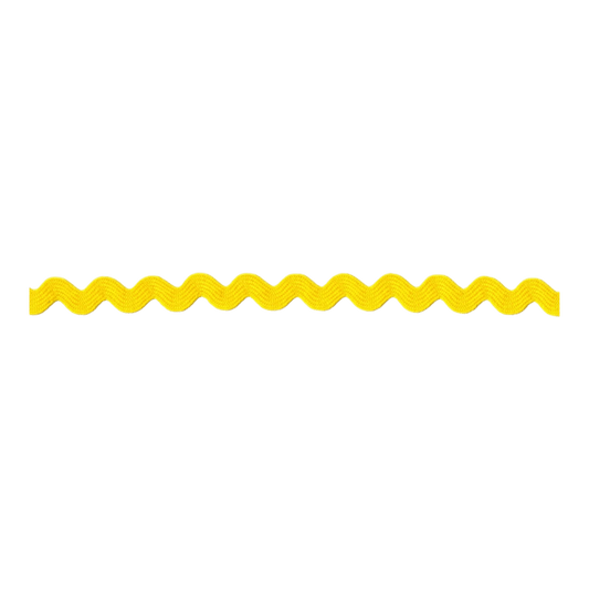 Medium Rick Rack - Canary - Everything Fabric