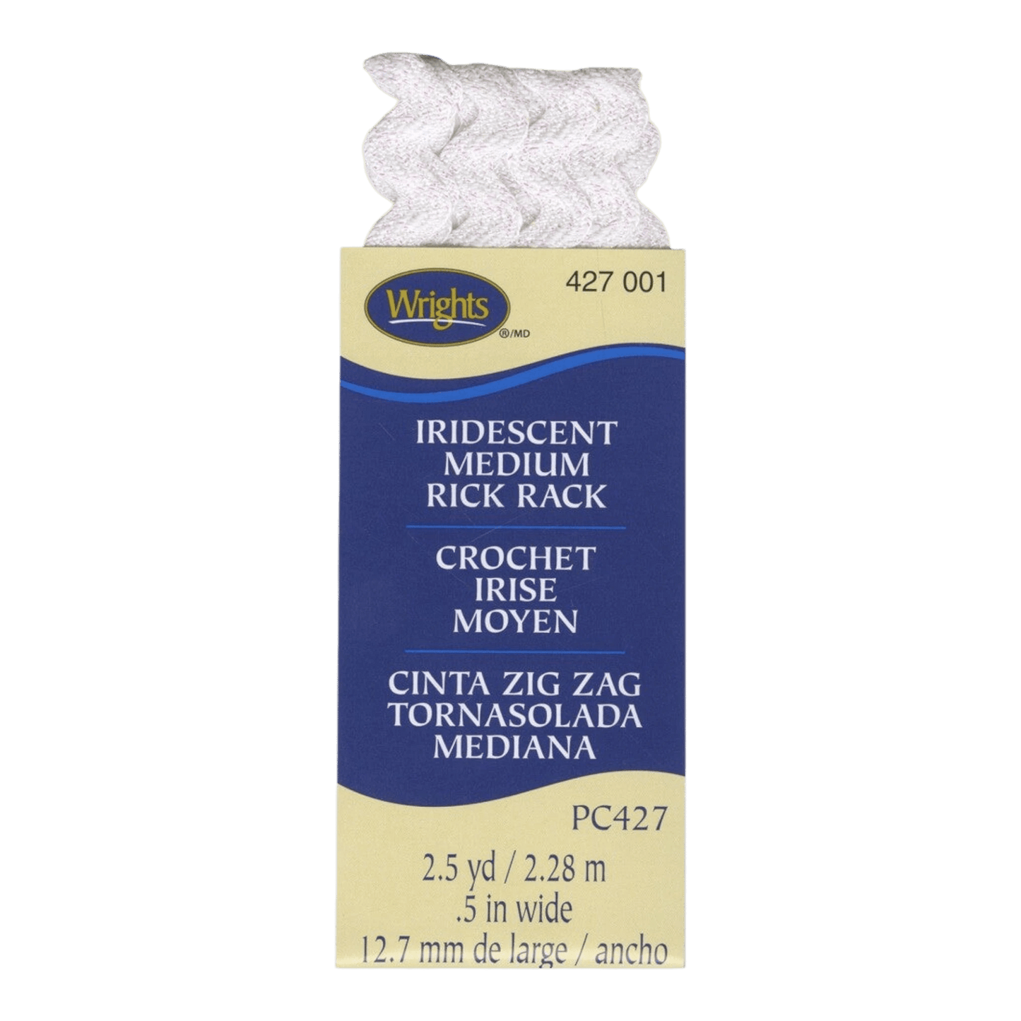 Medium Rick Rack - IRIDESCENT - Everything Fabric