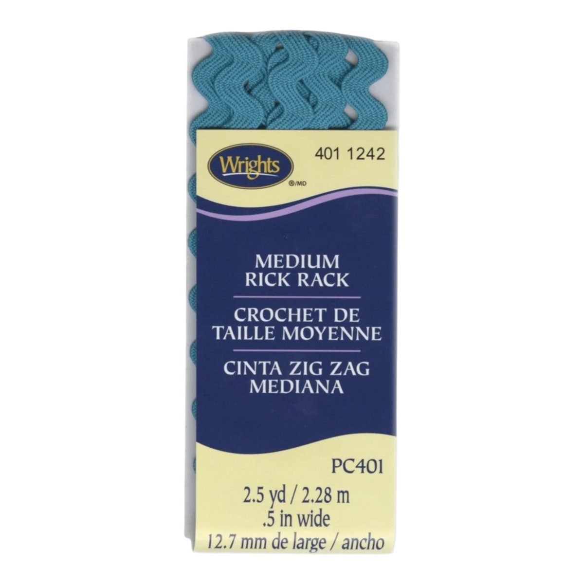 Medium Rick Rack - Mediterranean