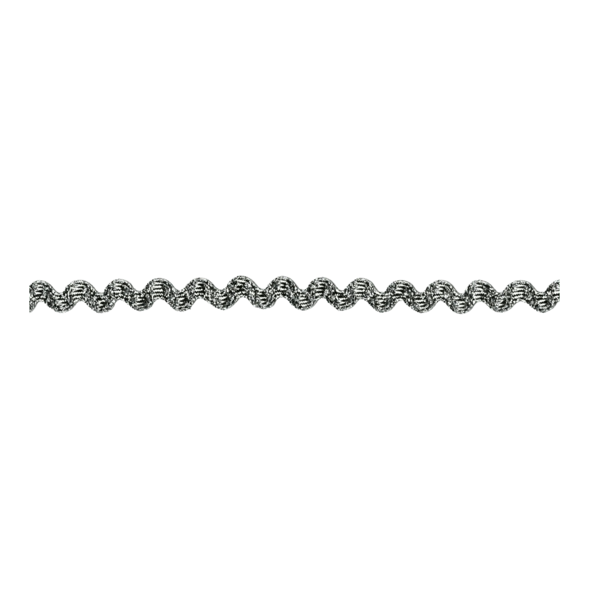 Wrights Rick Rack - Metallic Silver