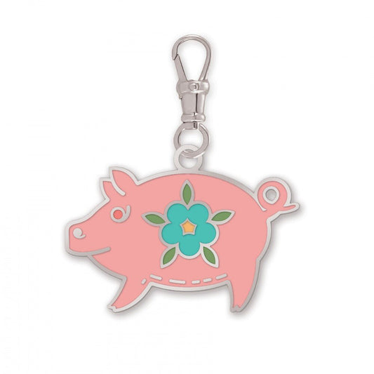 Mercantile | Enamel Charm | PIGGY - Everything Fabric