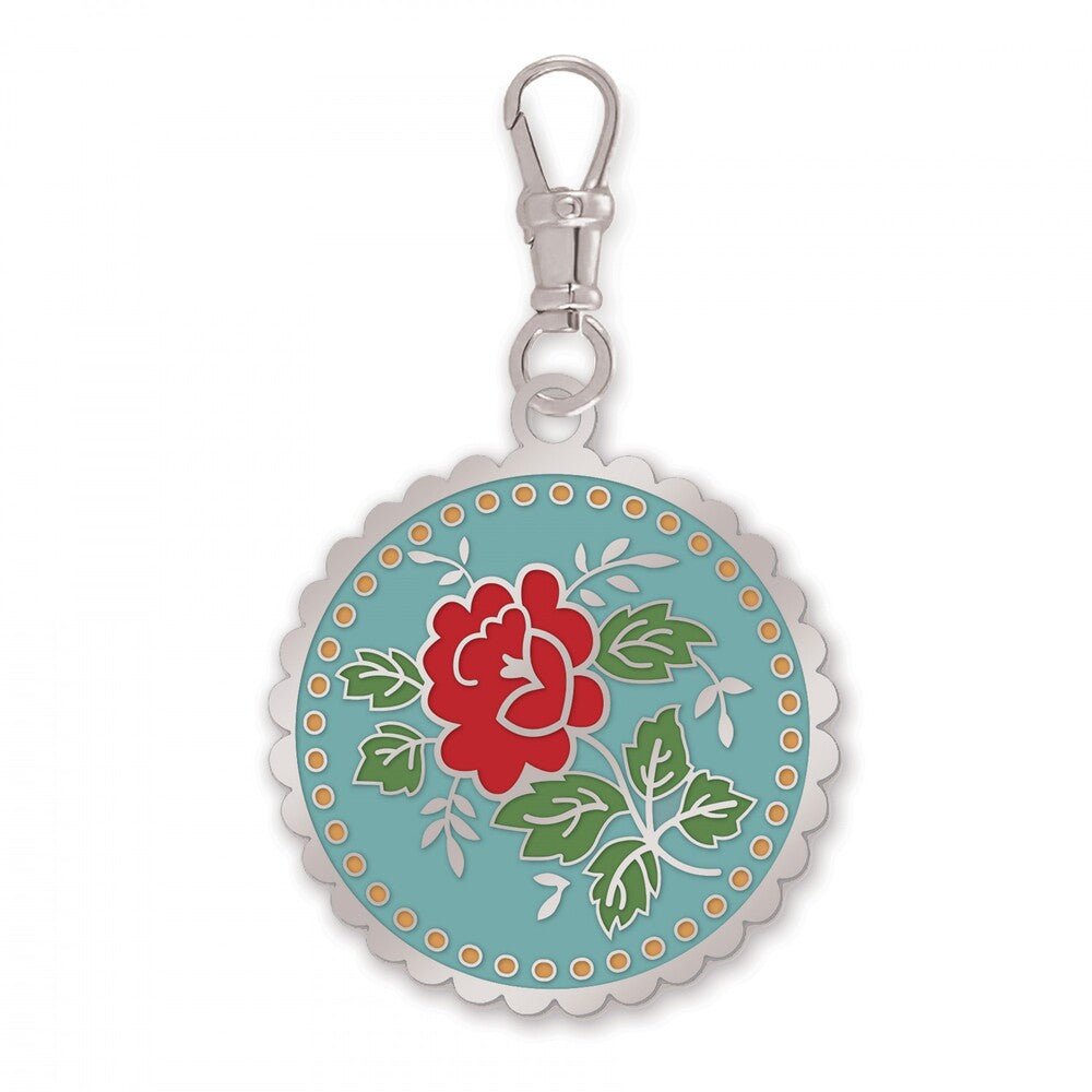 Mercantile | Enamel Charm | ROSE - Everything Fabric