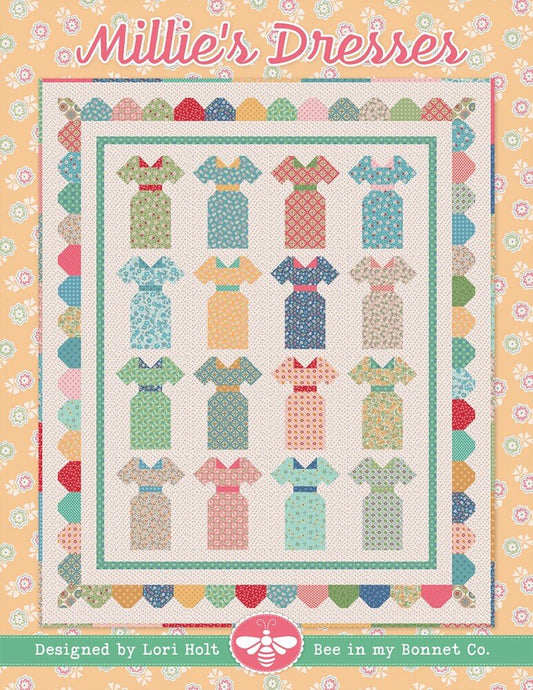Millie's Dresses Quilt Pattern - Everything Fabric