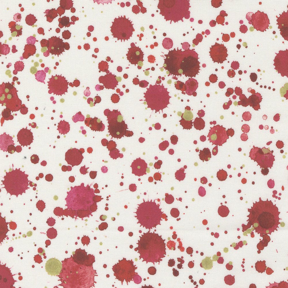 MODA Comfort & Joy - Red Splatter - Everything Fabric