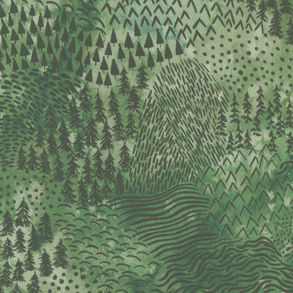 MODA Comfort & Joy - Trees - Everything Fabric