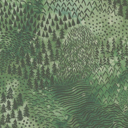 MODA Comfort & Joy - Trees - Everything Fabric