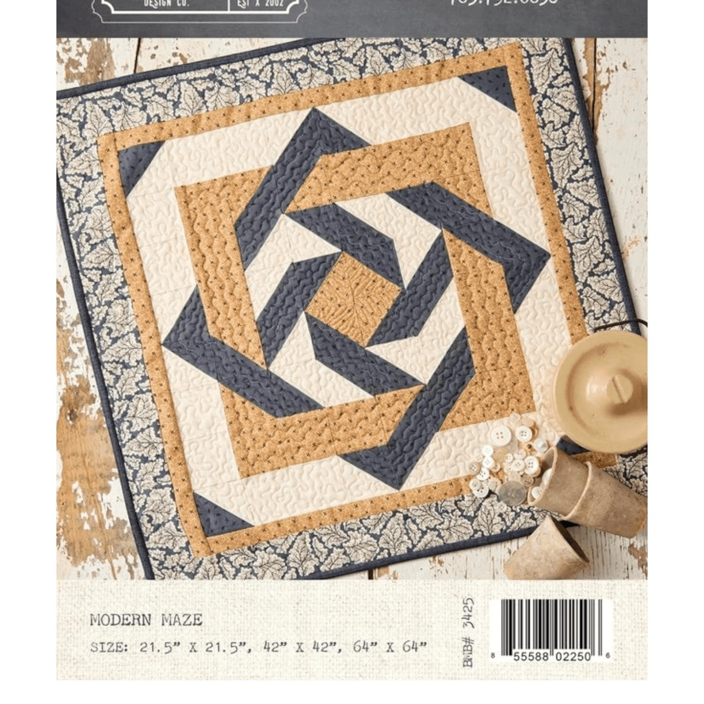 Modern Maze Quilt Pattern - Everything Fabric