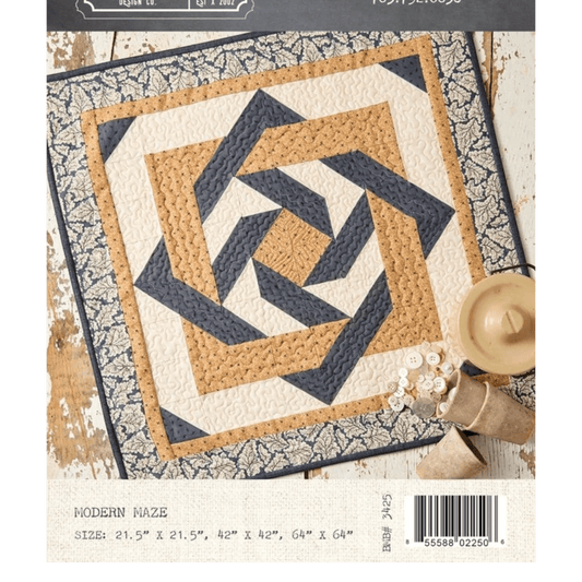 Modern Maze Quilt Pattern - Everything Fabric