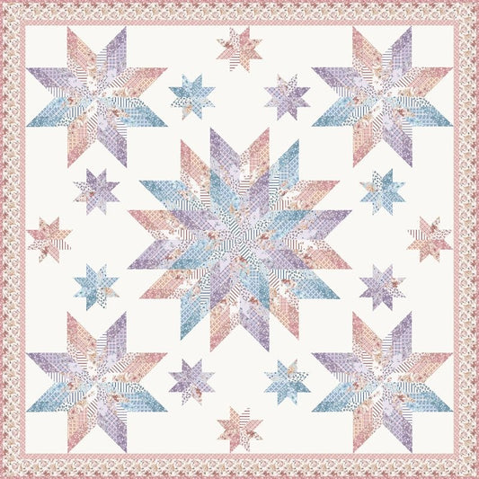 Modern Prairie Ma's Morning Star Quilt Pattern - Everything Fabric