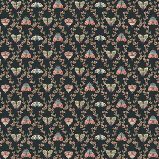 Moon Garden - Midnight Light Seekers - Everything Fabric
