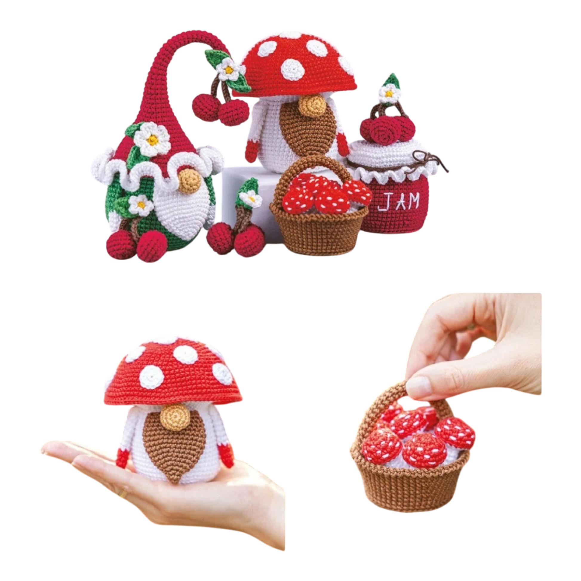 More Amigurumi Gnomes Book - Everything Fabric