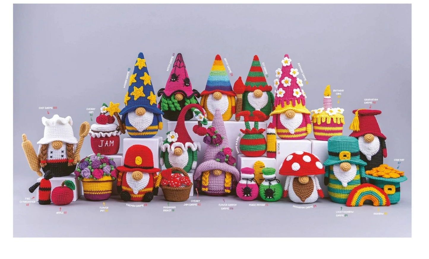 More Amigurumi Gnomes Book - Everything Fabric