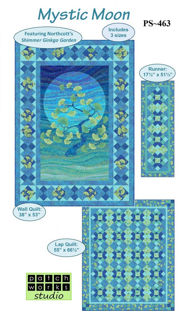 Mystic Moon Quilt Pattern - Everything Fabric