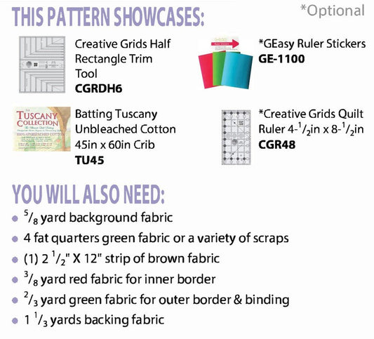 Northwoods Runner Pattern - Everything Fabric