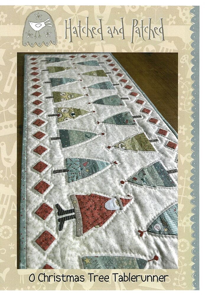 O Christmas Tree Table Runner Pattern - Everything Fabric