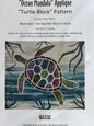 Ocean Mandala - Turtle Applique Pattern - Everything Fabric