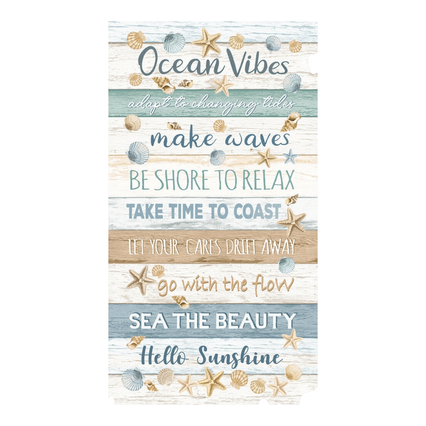 Ocean Vibes Panel - Everything Fabric