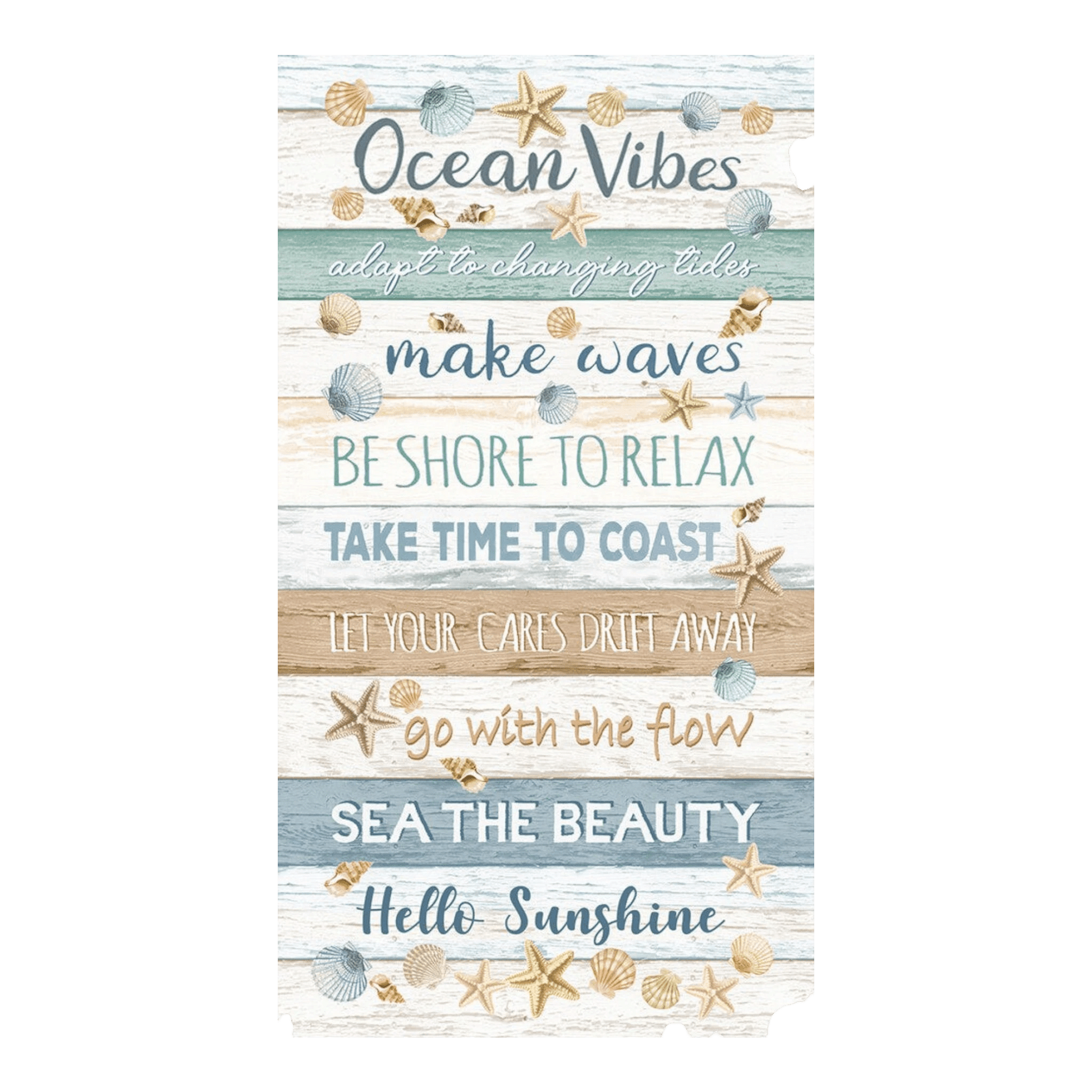 Ocean Vibes Panel - Everything Fabric