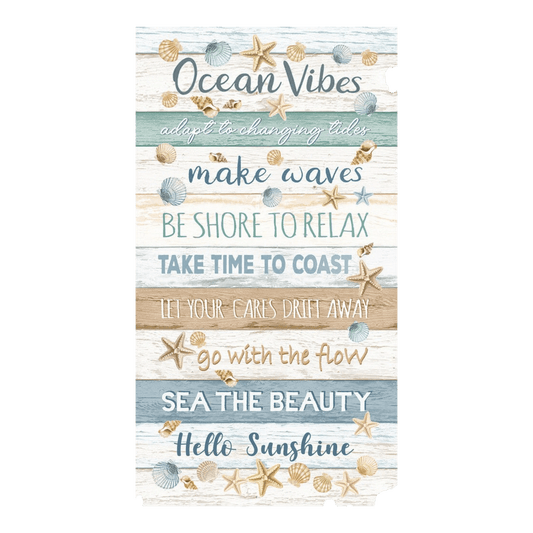 Ocean Vibes Panel - Everything Fabric