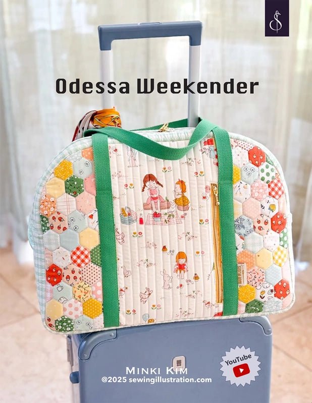 Odessa Weekender Bag Pattern - Everything Fabric