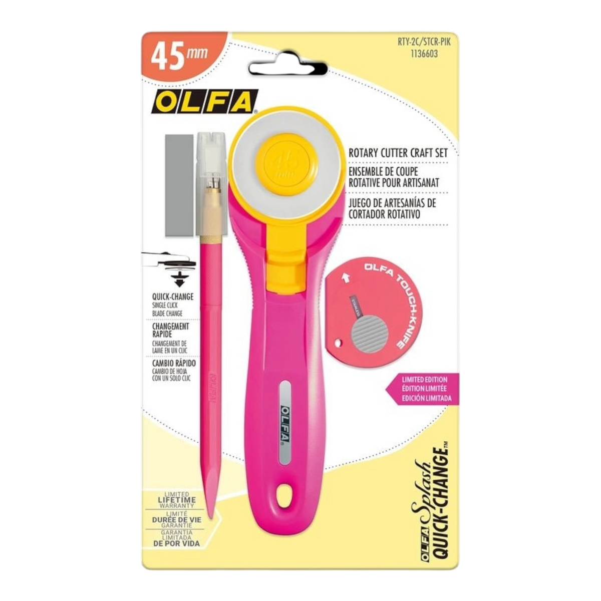 Olfa 45 mm Rotary Cutter Craft Set - Everything Fabric