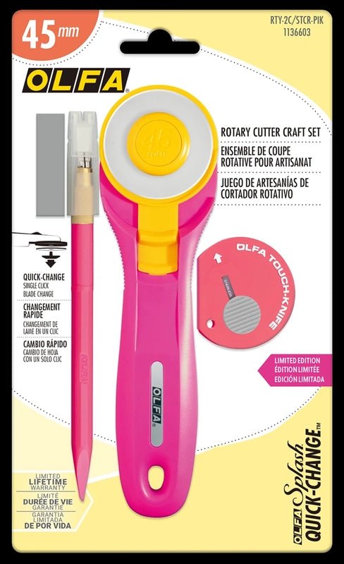 Olfa 45 mm Rotary Cutter Craft Set - Everything Fabric