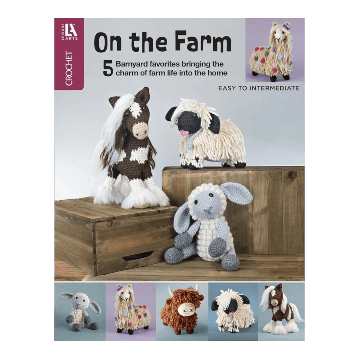 On The Farm Crochet Book - Everything Fabric
