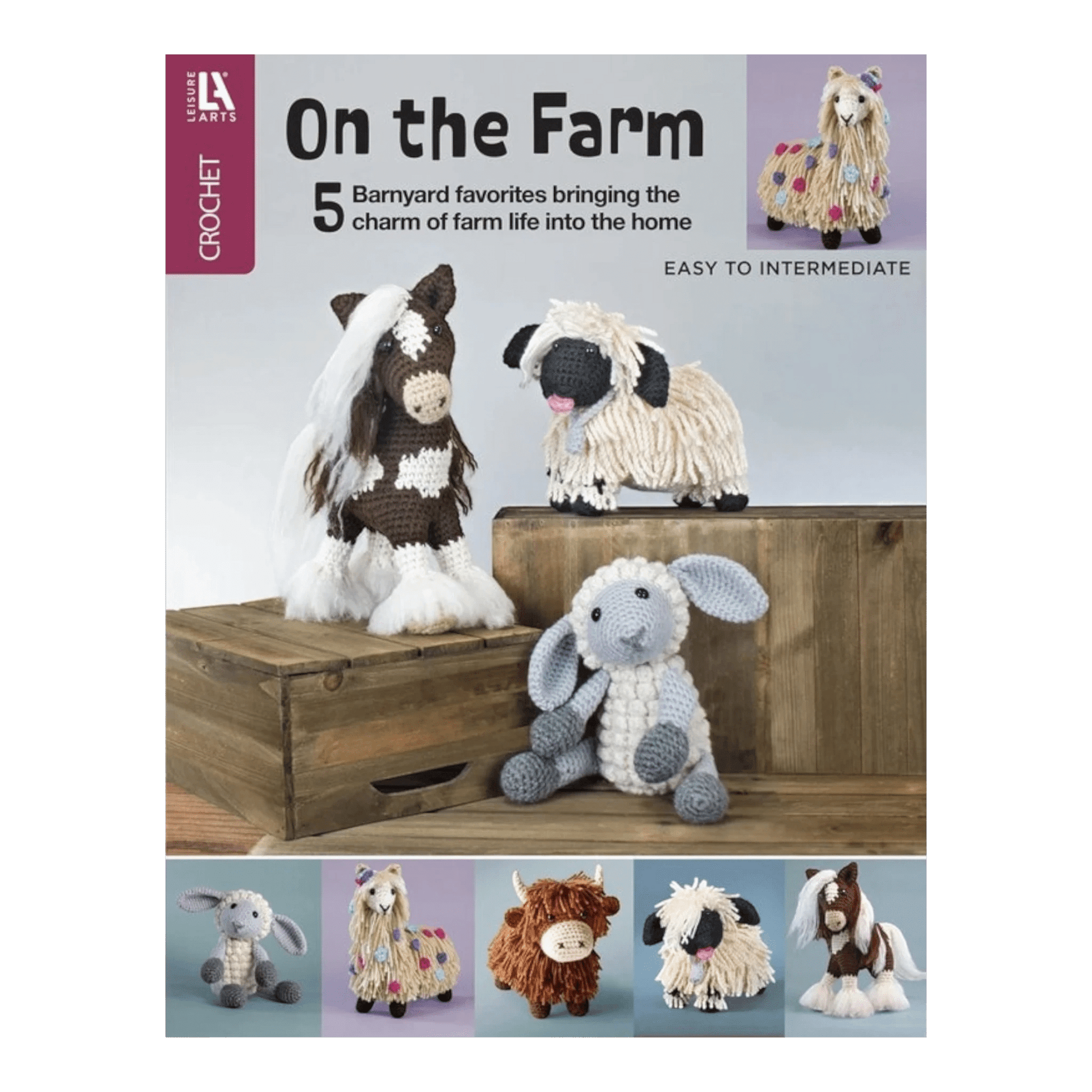 On The Farm Crochet Book - Everything Fabric
