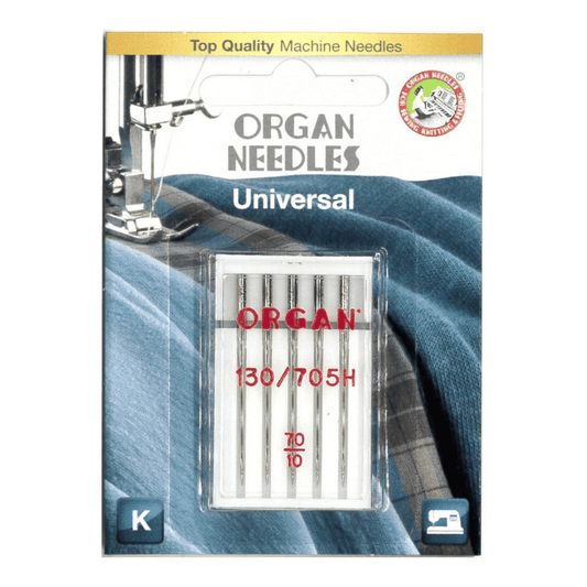 Organ Needles Universal Size 70/10 - Pack of 5 - Everything Fabric