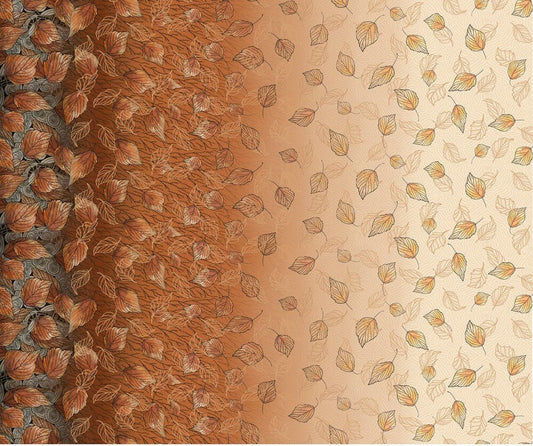 Origins - Falling Leaves Ombre - Everything Fabric