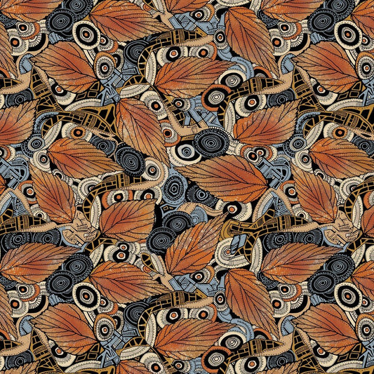 Origins - Leaf Design Toss - Everything Fabric