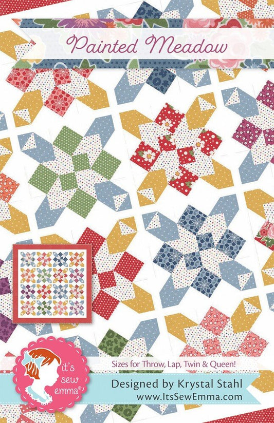 Painted Meadow Quilt Pattern - Everything Fabric