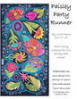Paisley Party Runner Collage Pattern - Everything Fabric