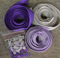 Pam Damour Reversible Coil Zippers - Purple Passion - Everything Fabric