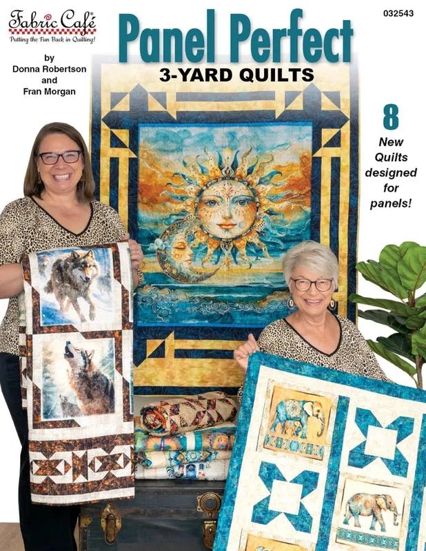 Panel Perfect 3-Yard Quilts Book - Everything Fabric
