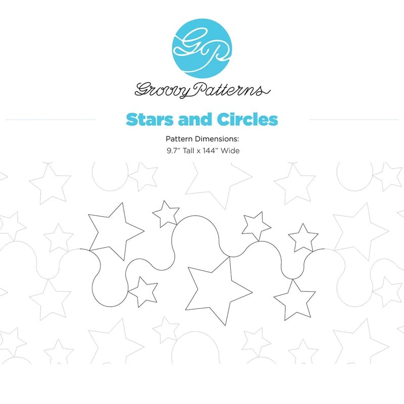 Pantograph - Stars and Stipples Paper - Everything Fabric