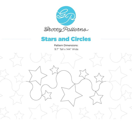 Pantograph - Stars and Stipples Paper - Everything Fabric