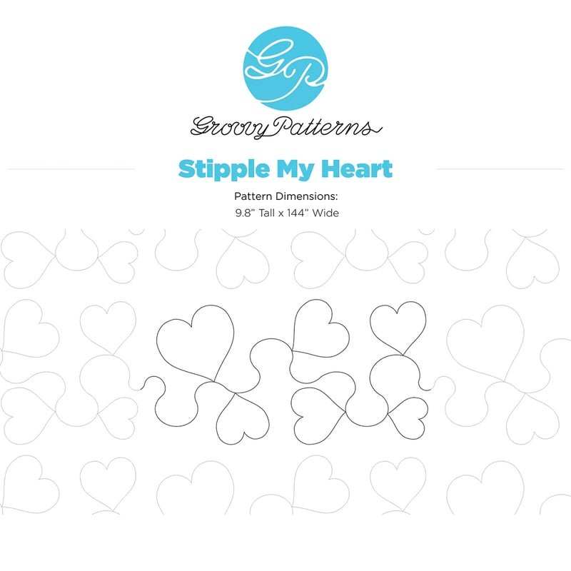 Pantograph - Stipple My Heart Paper - Everything Fabric