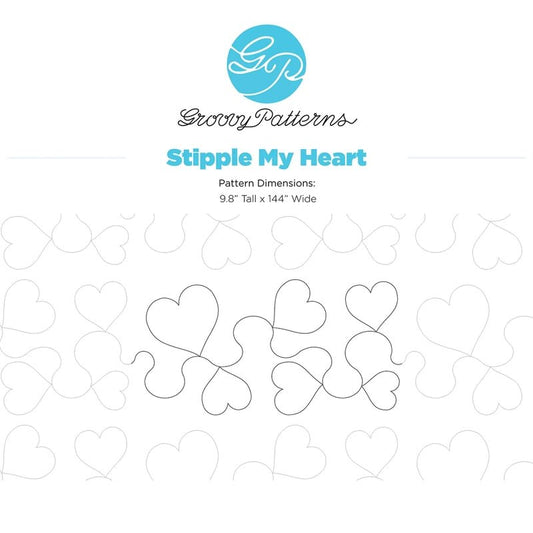 Pantograph - Stipple My Heart Paper - Everything Fabric