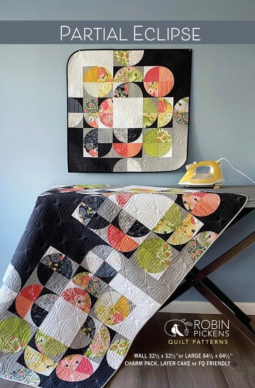 Partial Eclipse Quilt Pattern - Everything Fabric