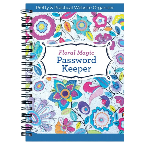 Password Book - Floral Magic - Everything Fabric