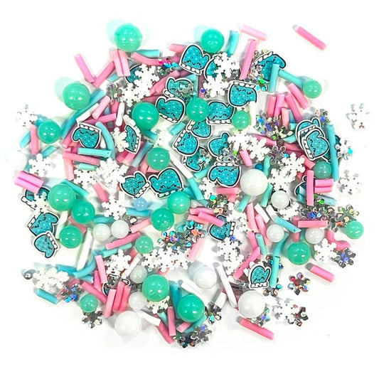 Pastel Blizzard Embellishments - Everything Fabric