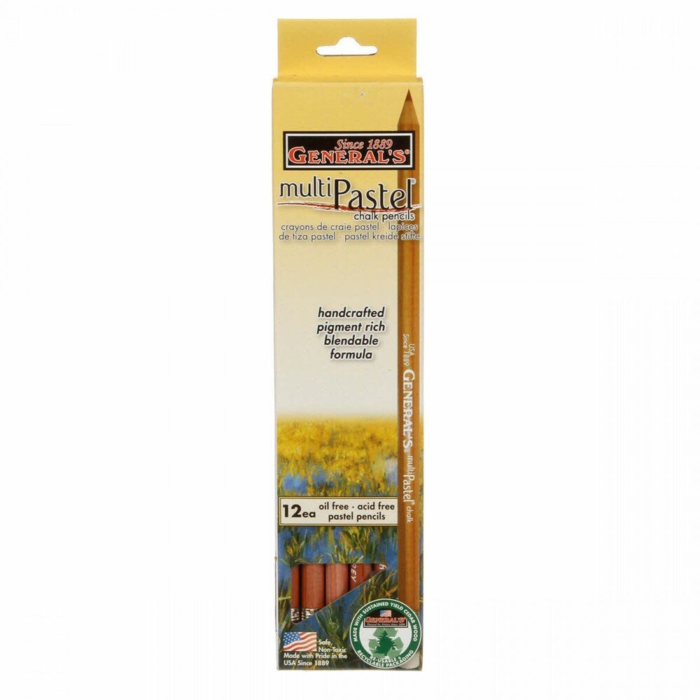 Pastel Chalk Pencil Light Grey - Everything Fabric