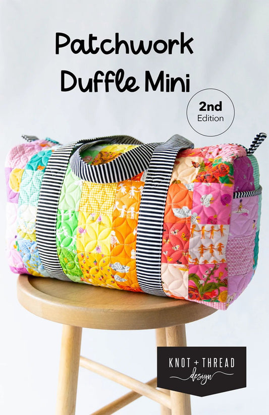 Patchwork Duffle MINI Pattern - Everything Fabric