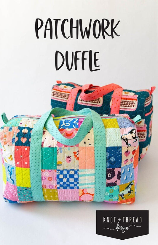 Patchwork Duffle Pattern - Everything Fabric