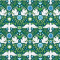 Peace on Earth Holiday- Jade Damask Christmas - Everything Fabric